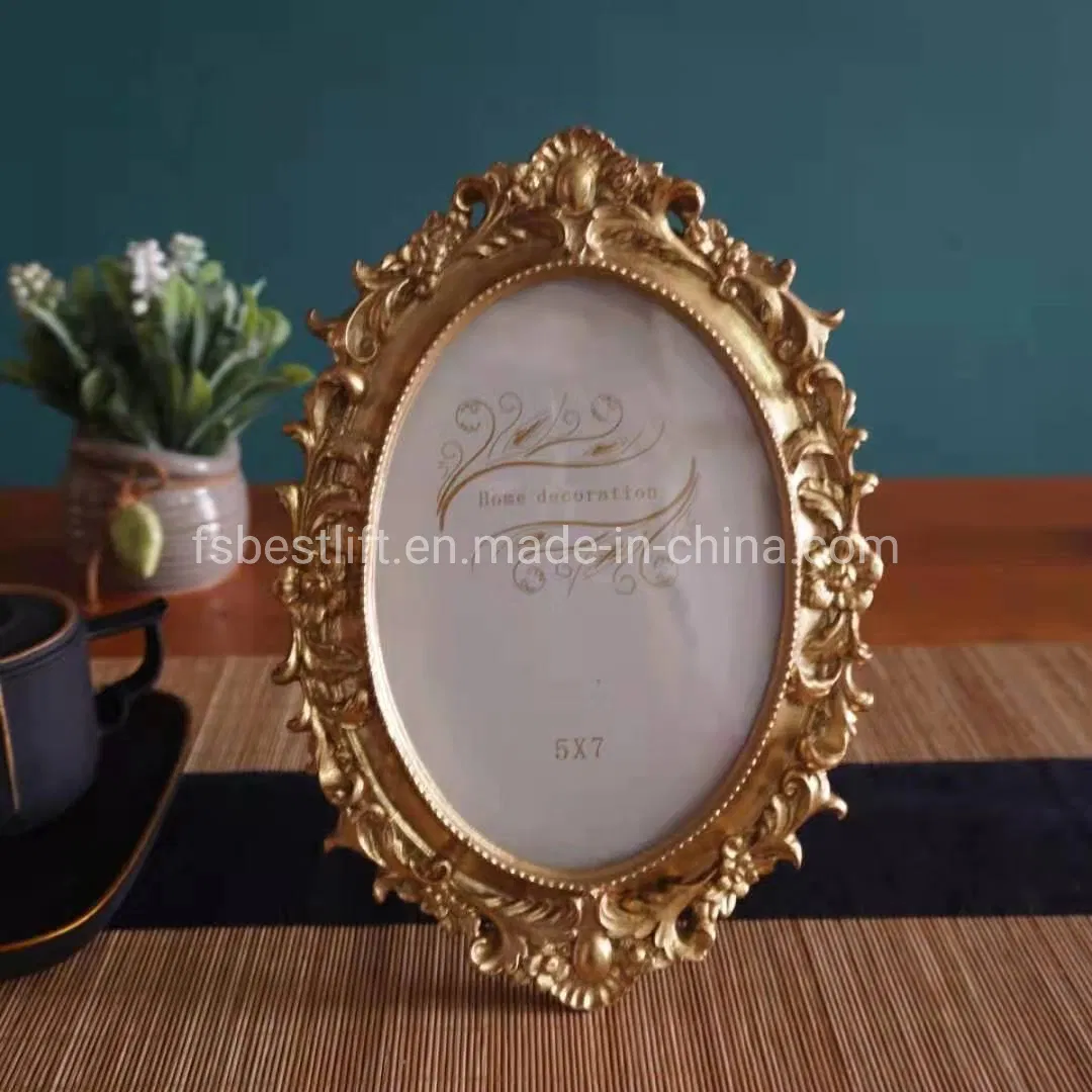 Resign Oval Desktop Photo Frame for Photo Size 5X7