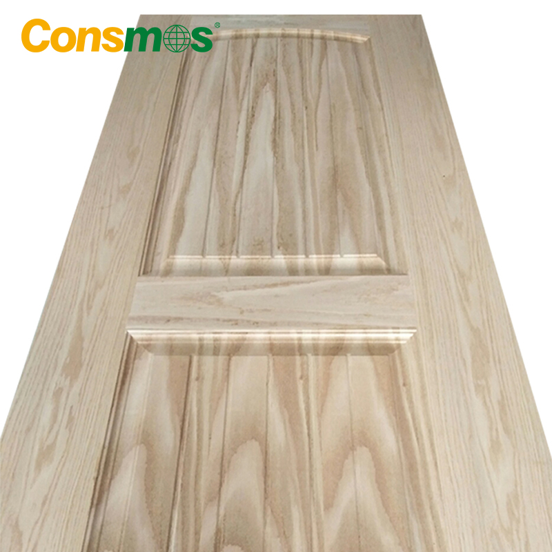 Consmos 915X2135X32mm 40mm Melamine Laminated HDF Molded Door Skin for Door