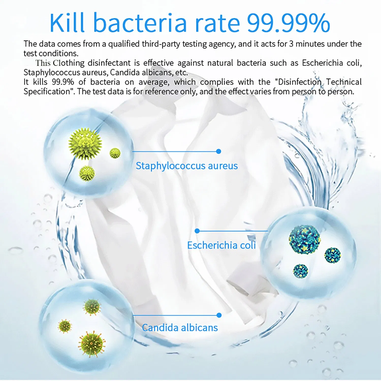 OEM Daily Chemicals Multi Purpose Sanitizing Disinfecting Cleaner Liquid for Clothes