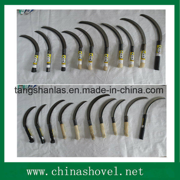 All Types of Sickles Agricultural Tool Wood Handle Sickle