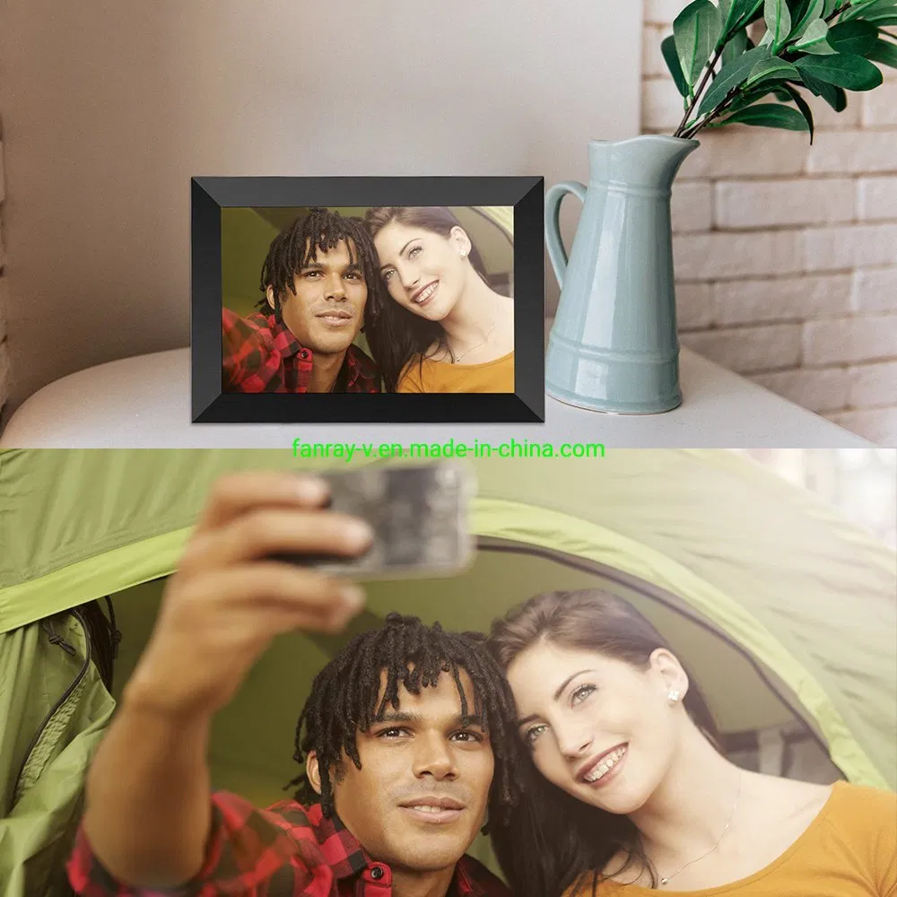 Black 10inch WiFi Digital Photo Frame for Friends and Family