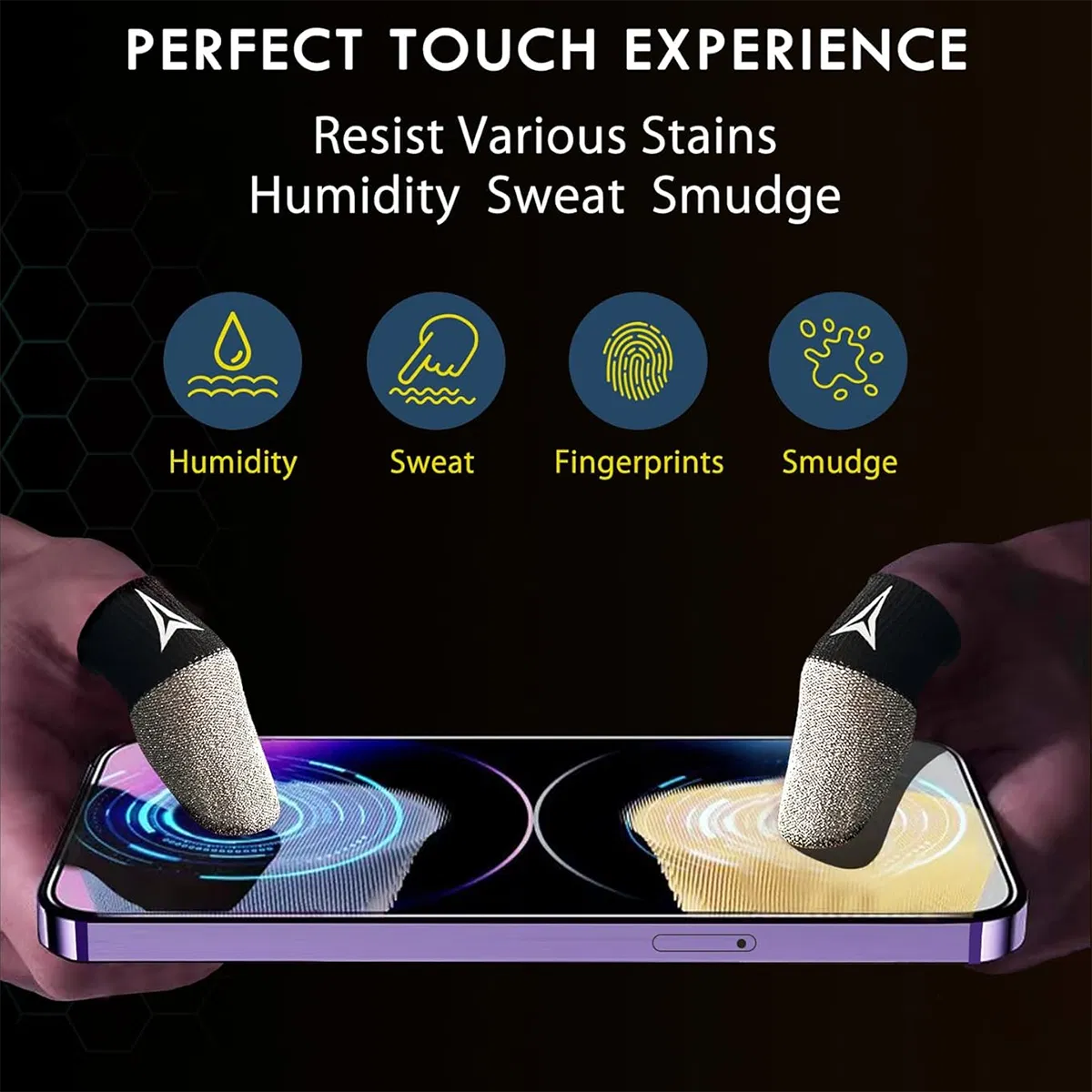 Антискользящие напальчники для геймеров