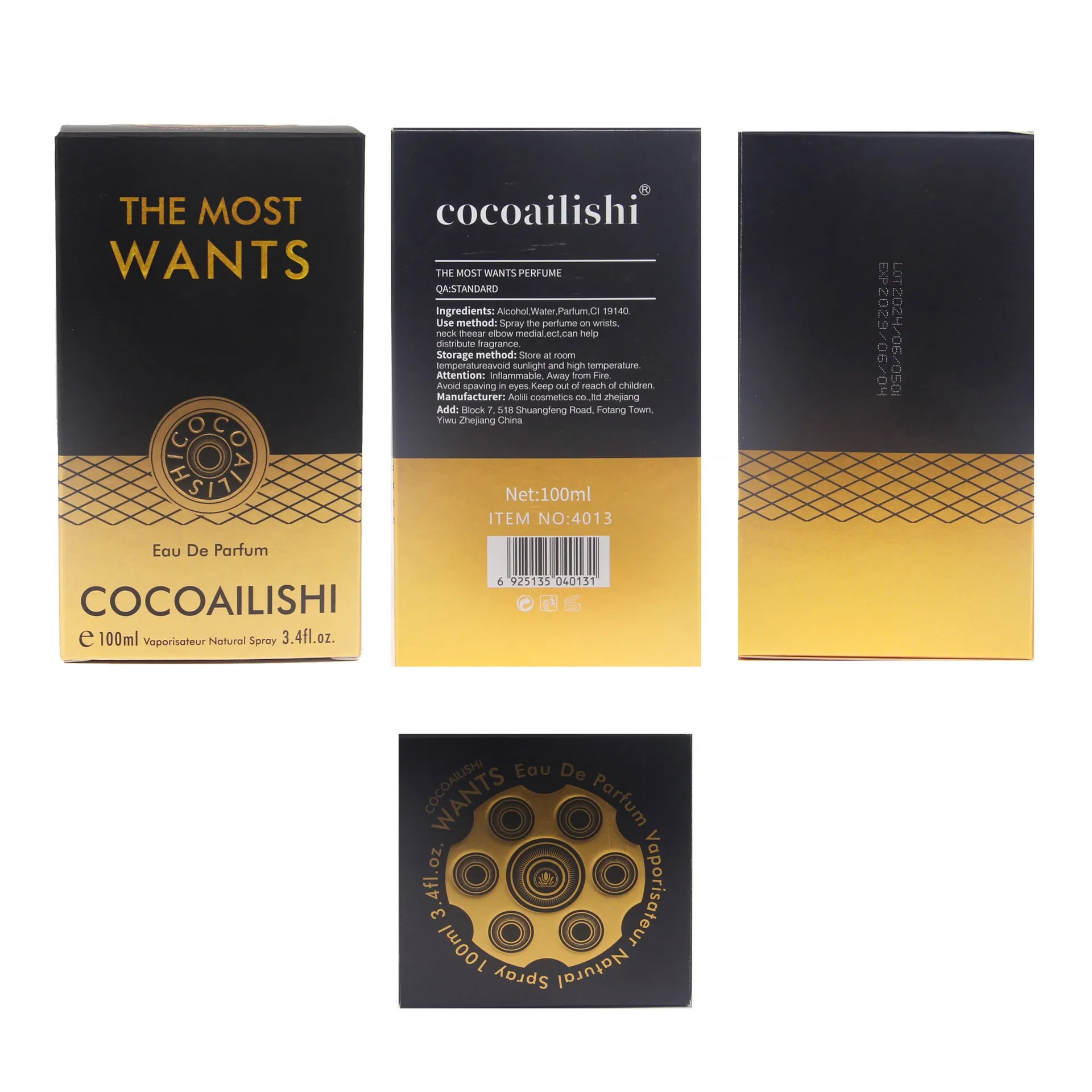 New Men's Perfume with Long Lasting Fragrance Pheromones100ml