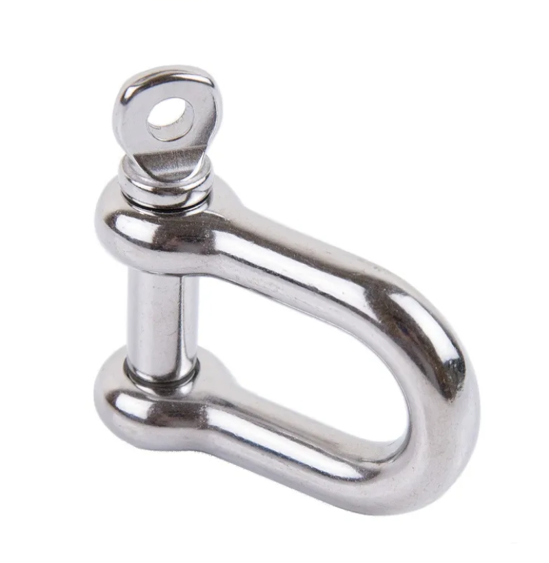 High Tensile Zinc Plated D Shape Shackle with Screw Pin Bow Shackles