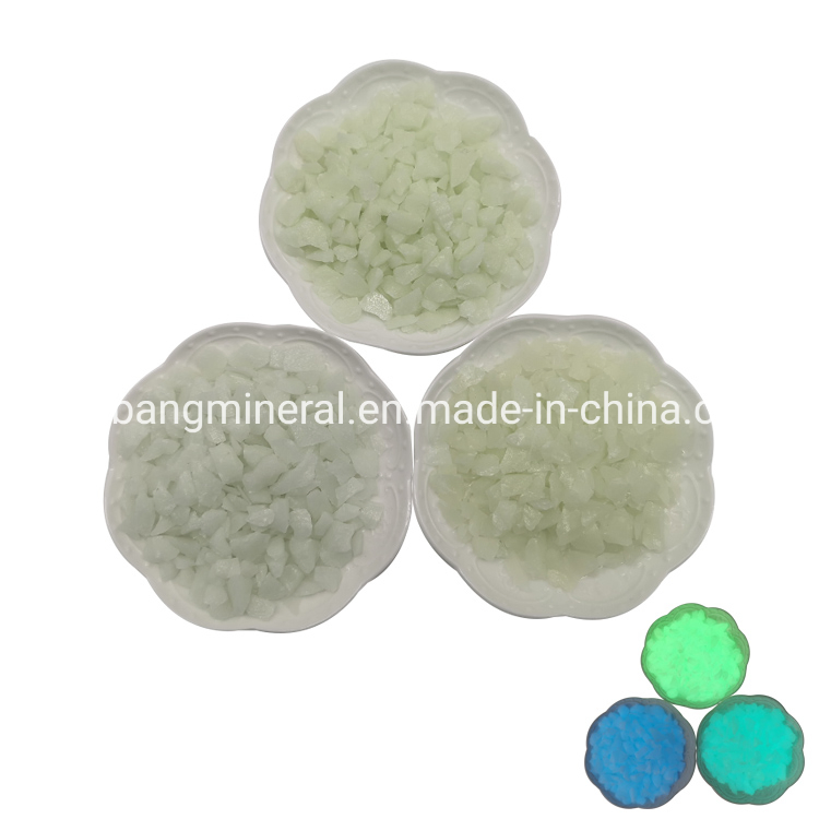 Glow in The Dark Natural Stone Glow Stones Luminous Stone for Paving