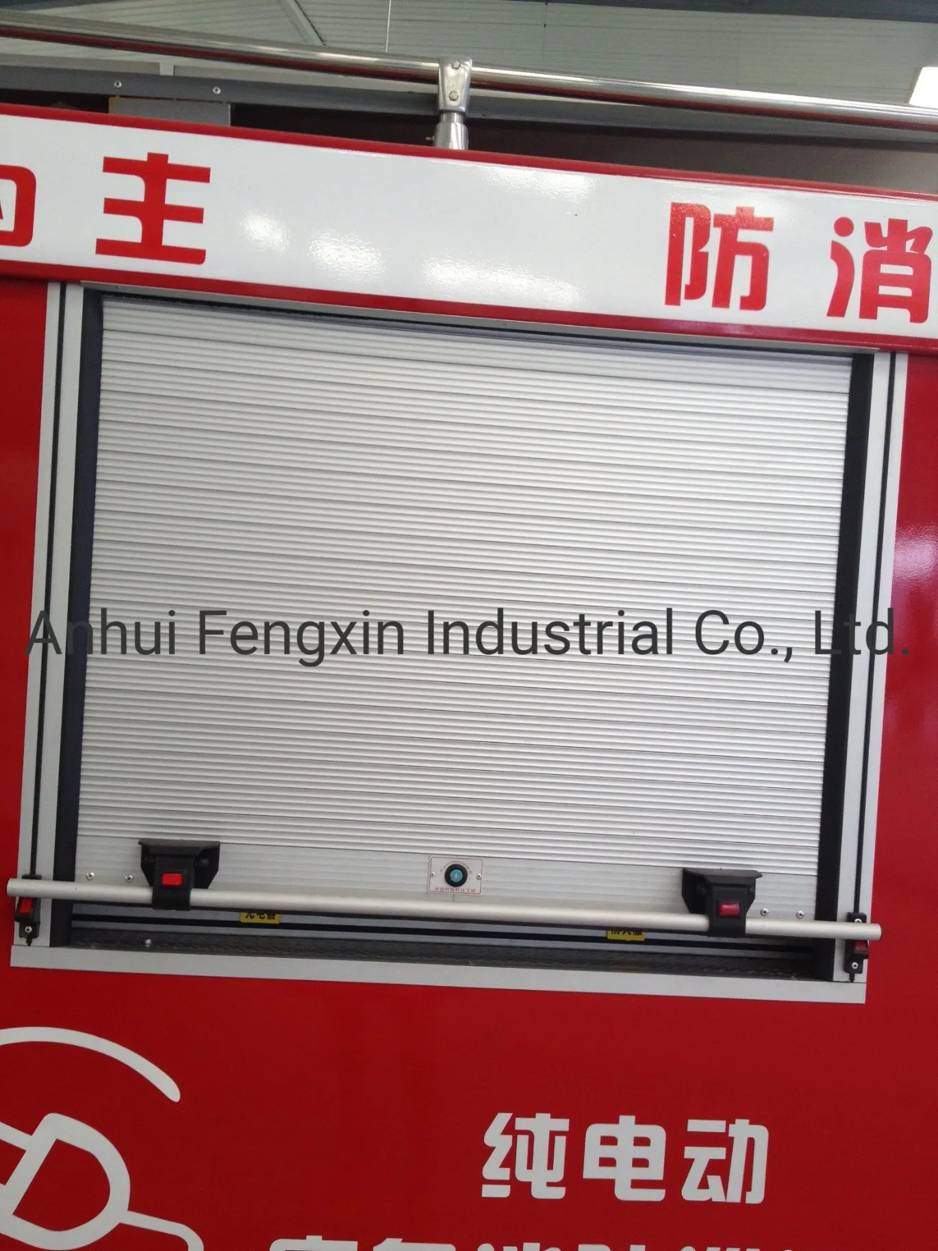 Professional Storm Security Roller Shutter Fire Truck Door