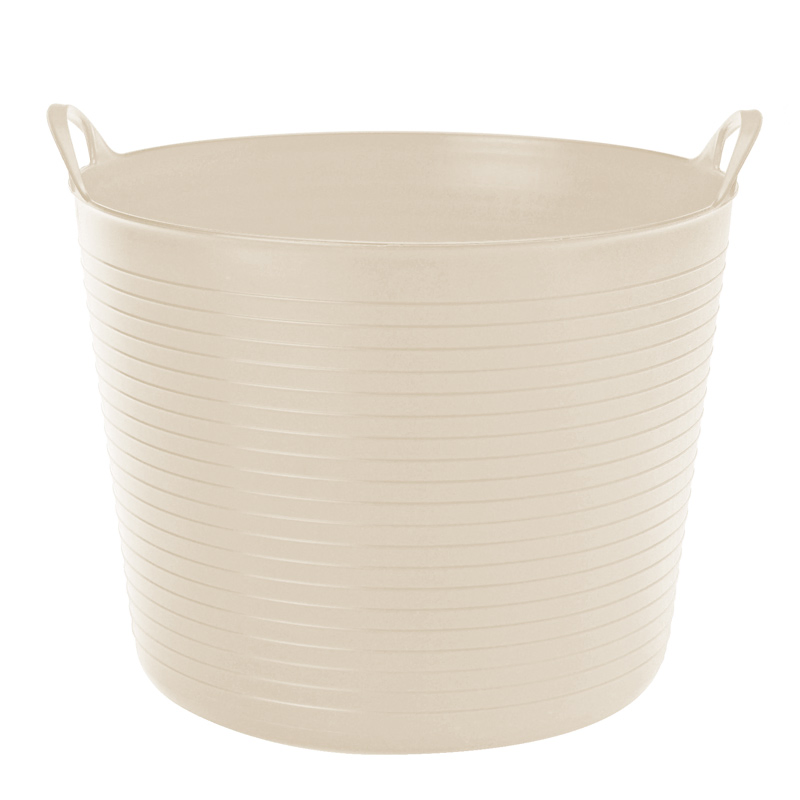 Plastic Flexible PE Organzing Storage Buckets Laundry Basket