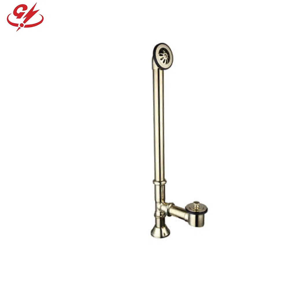 Customization Overflow Pop up Metal Bathtub Drain Waste Brass Bath Tub Drain