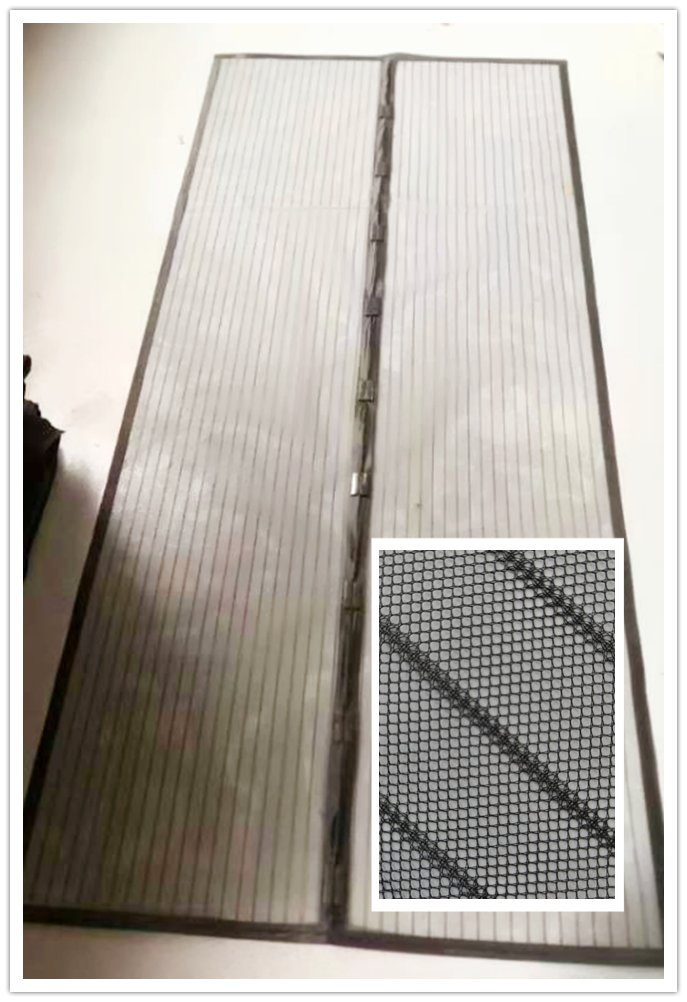 Magnetic Door Screen with Polyester Material