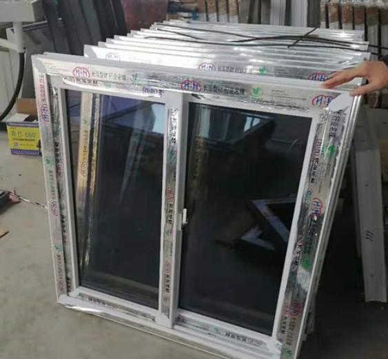 PVC Sliding Window Design UPVC Double Glazed Sliding Windows