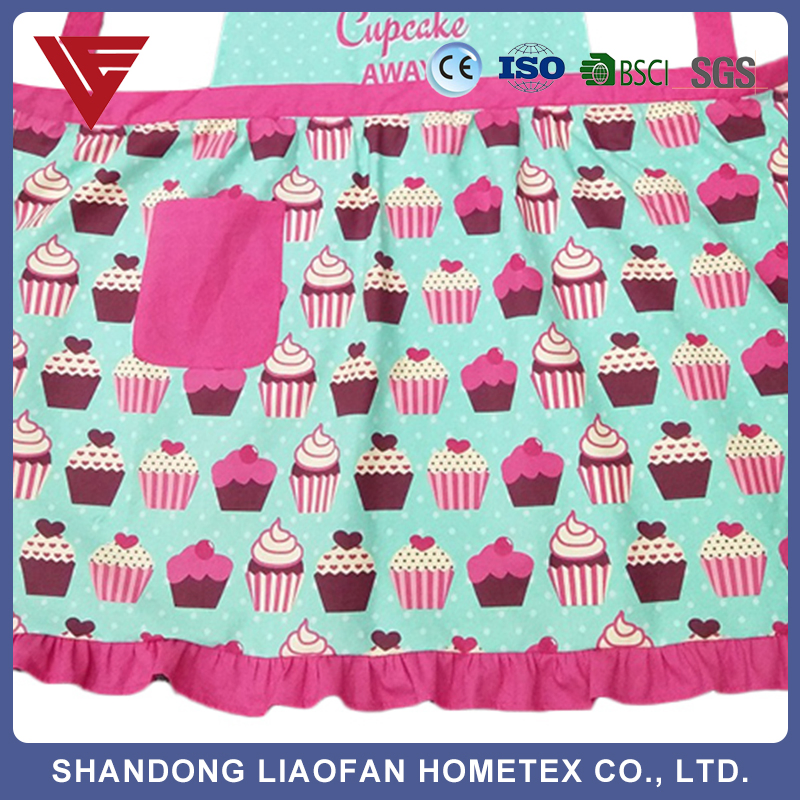 High Quality Custom Design Cotton Kitchen Apron/Garden Apron