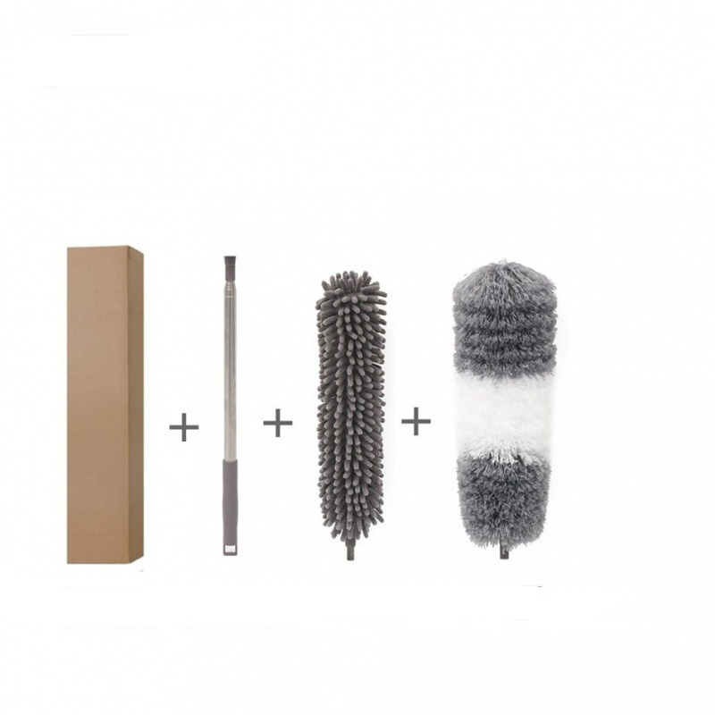 Microfiber Duster Cleaning Tools Set Chenille Brush