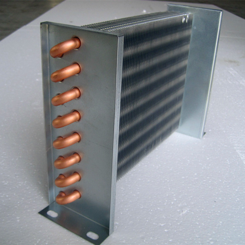 Refrigerator and Air Conditioner Copper Condenser with Aluminum Fin