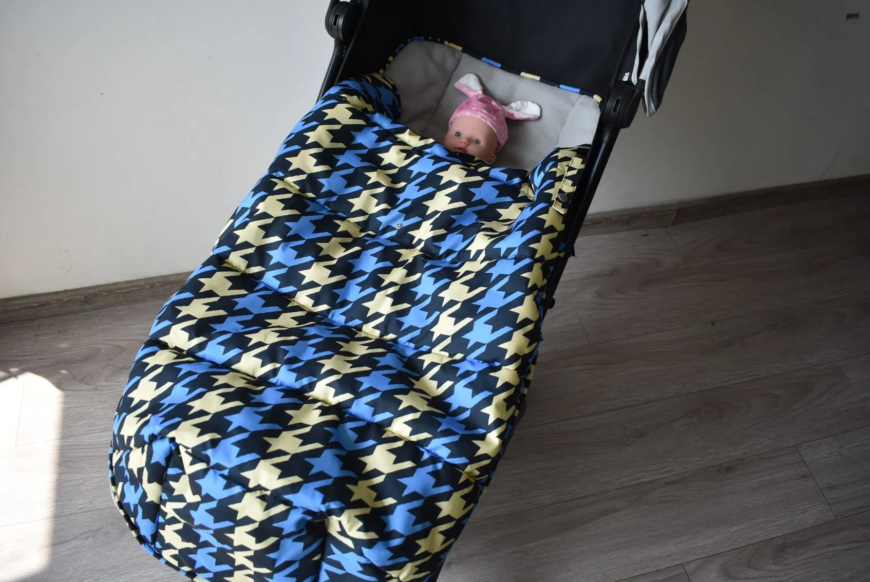 Sherp Lining Warm Baby Stroller Bunting Bag Sleeping Bag Footmuff