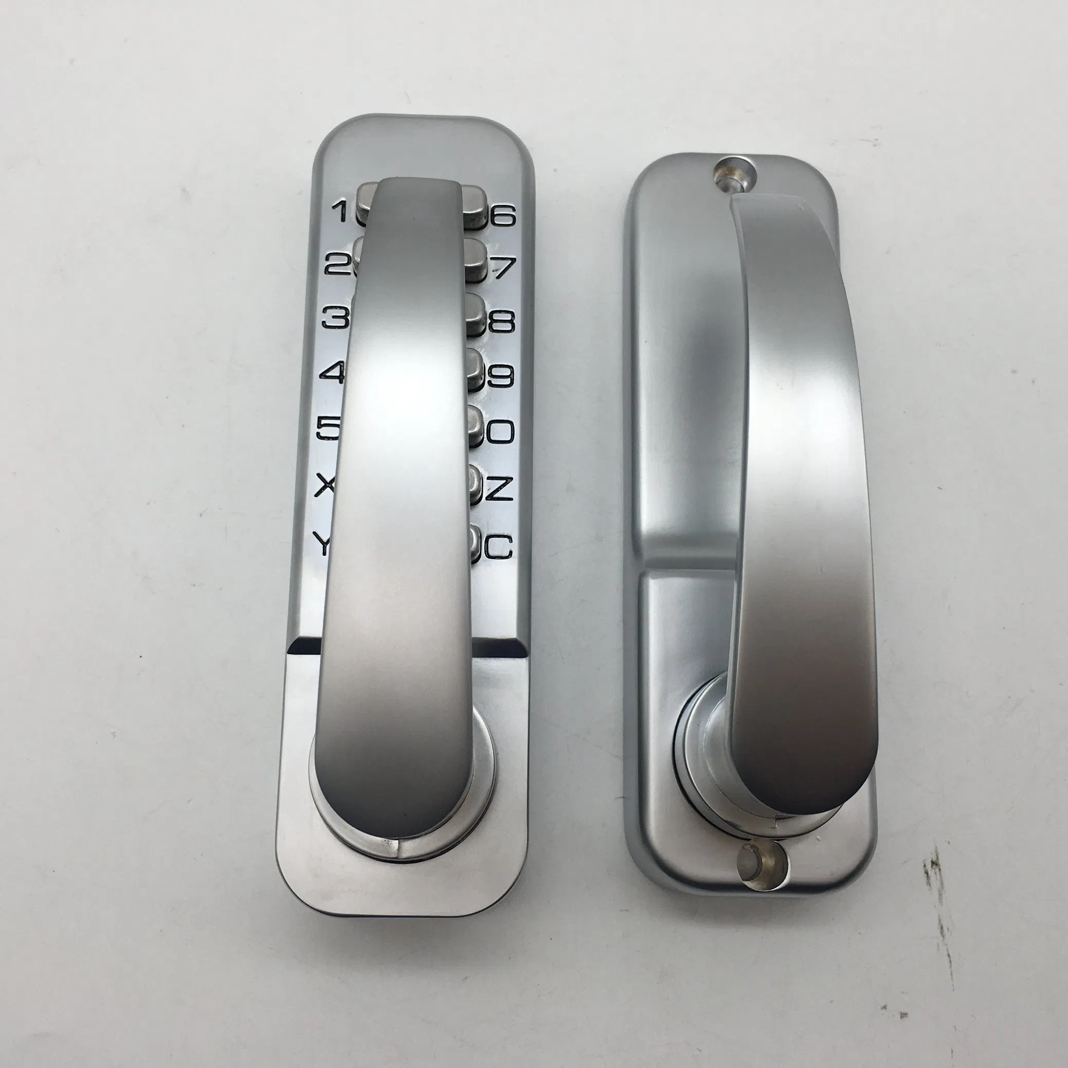 Fireproof and Waterproof No Power Supply No Key Required Security Code Keyless Mechanical Double-Sided Password Combination Door Lock