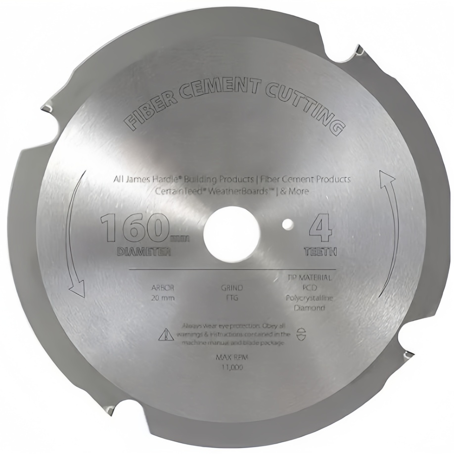 Алмазный диск 160мм для резки фиброцементных плит