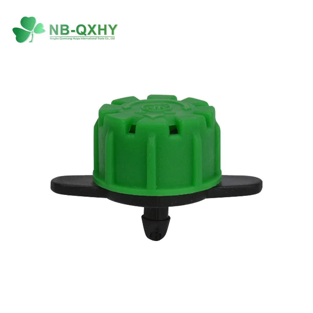 Flux 2L/H 8L/H Drip Irrigation Emitter Black Detachable Dripper for Garden