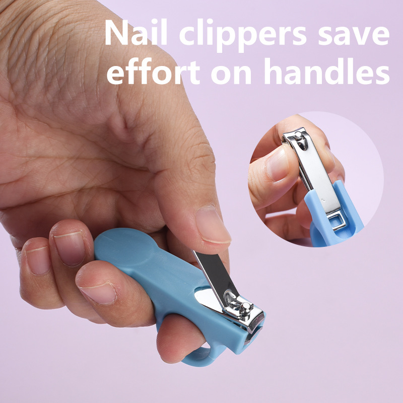 Premium Baby Nail Clippers Set with Ergonomic Long Handle