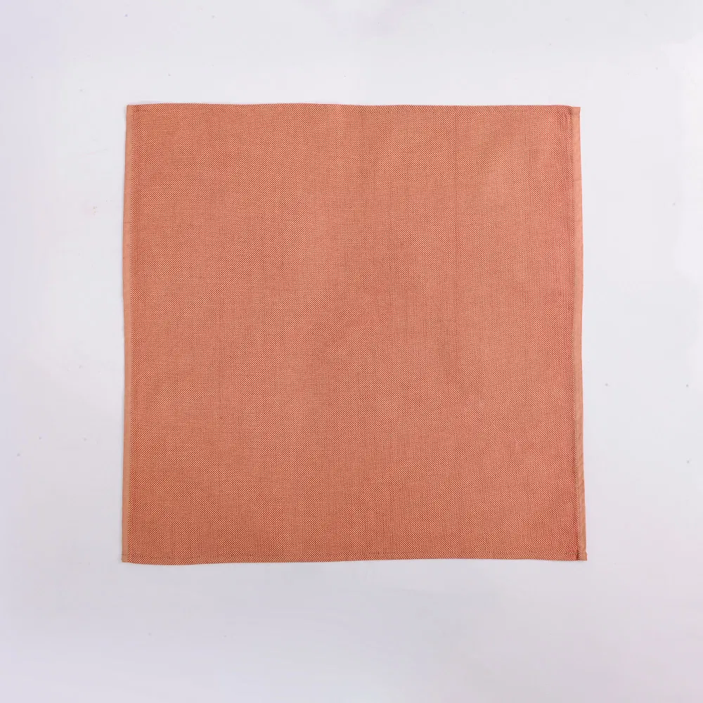 2024 New Solid Color Kitchen Dining Room Table Runner Cotton Table Napkins