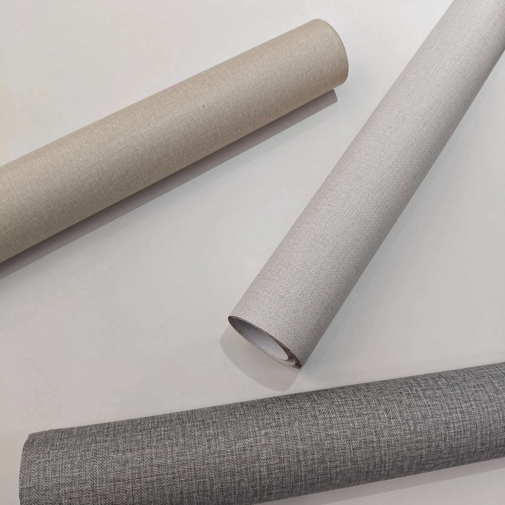 Huichuang Fabric Texture PVC Decorative Film for Furniture and Wall Panels
