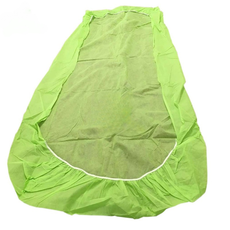 Disposable Waterproof Polypropylene with Laminated PE Table Covers Massage Bed Covers with Elastic for SPA, Tattoo, Clinic