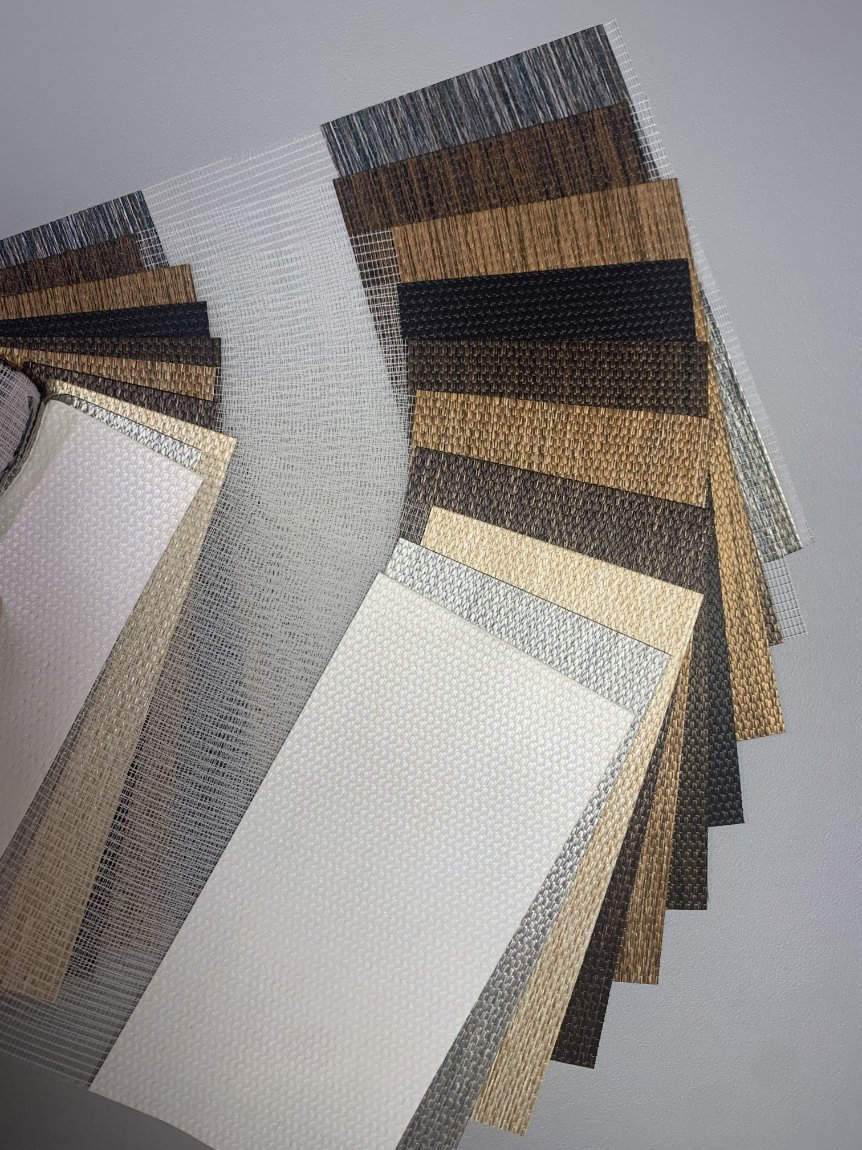 Linen Blackout Zebra Blinds Fabric Roller Blinds Window Shades Curtain