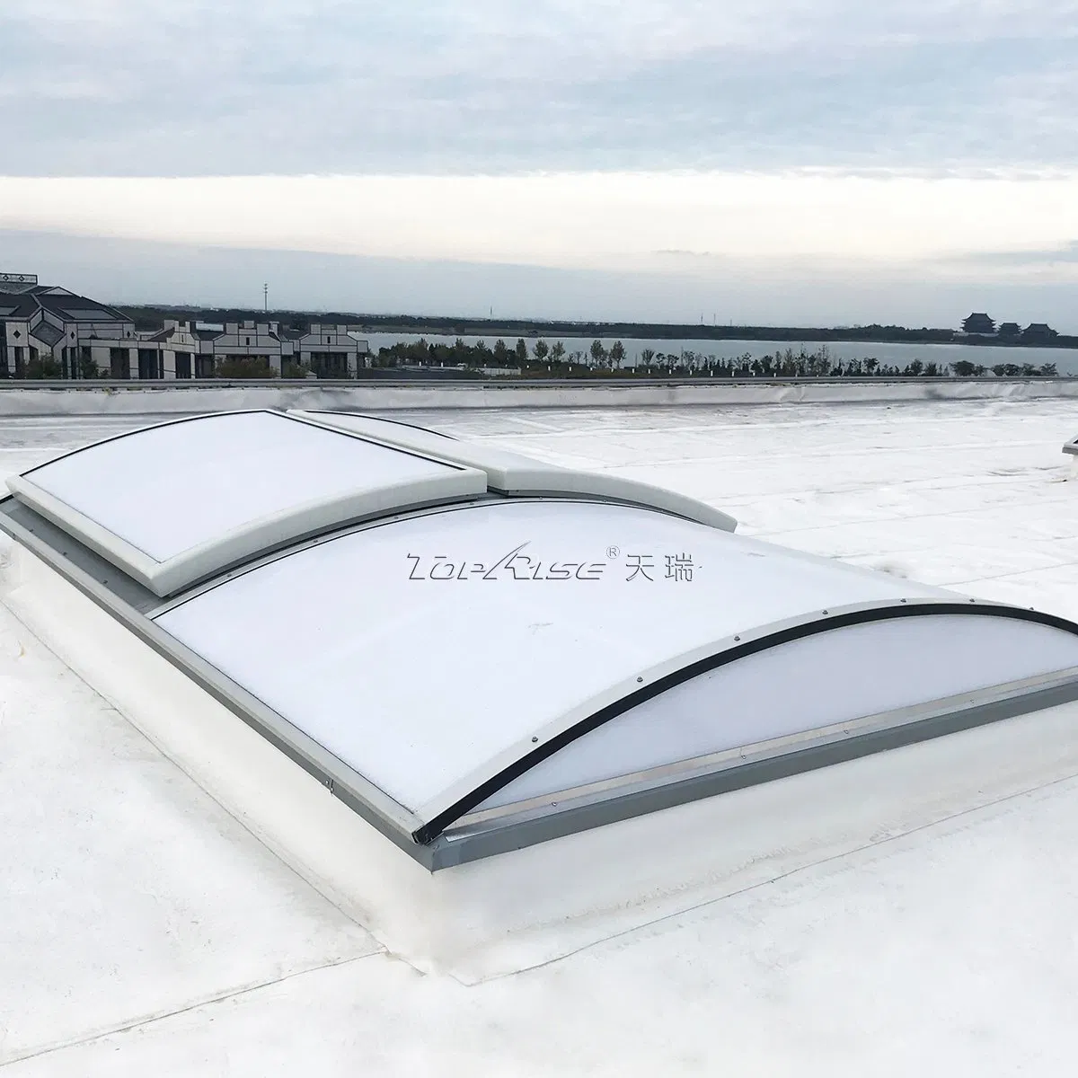 Toprise Skylight Smoke Ventilation Roof Skylights Smoke and Heat Exhasut Ventilation System