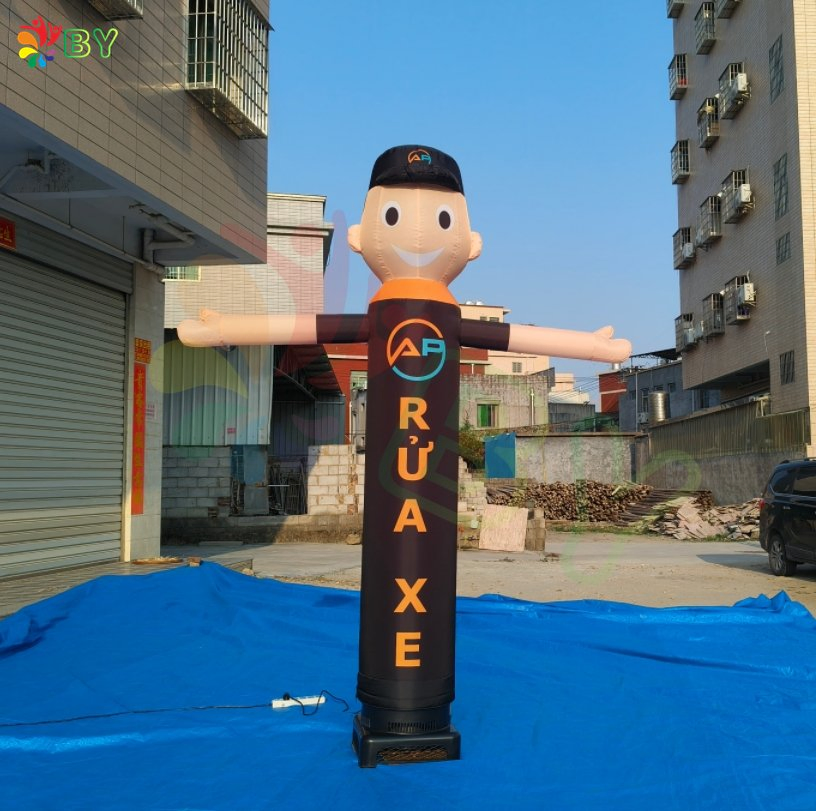 Customized 3m Inflatable Sky Dancer Inflatable Air Dancer Inflatable Dancing Man for Advertising