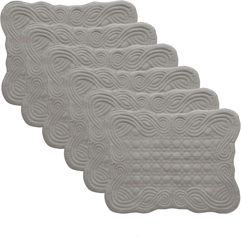 Stylish Farmhouse Table Placemats for Kitchen and Dining Use