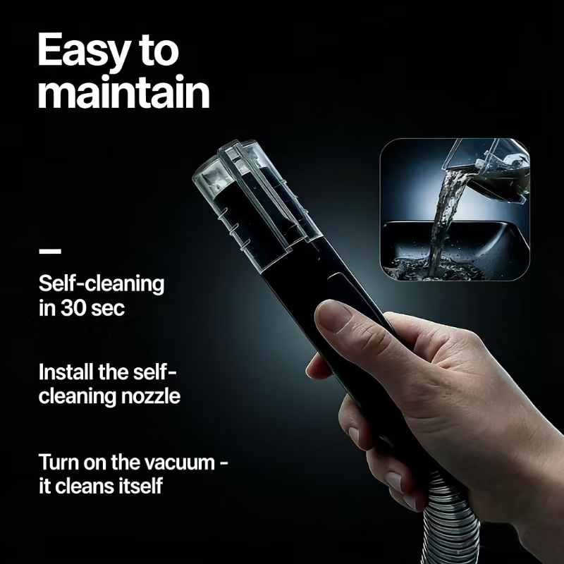 2026 Smart Professional Wet Dry Portable Handheld Upholstery Deep Cleaning Stain Remover Steam Vacuum Carpet Sofa Spot Cleaner