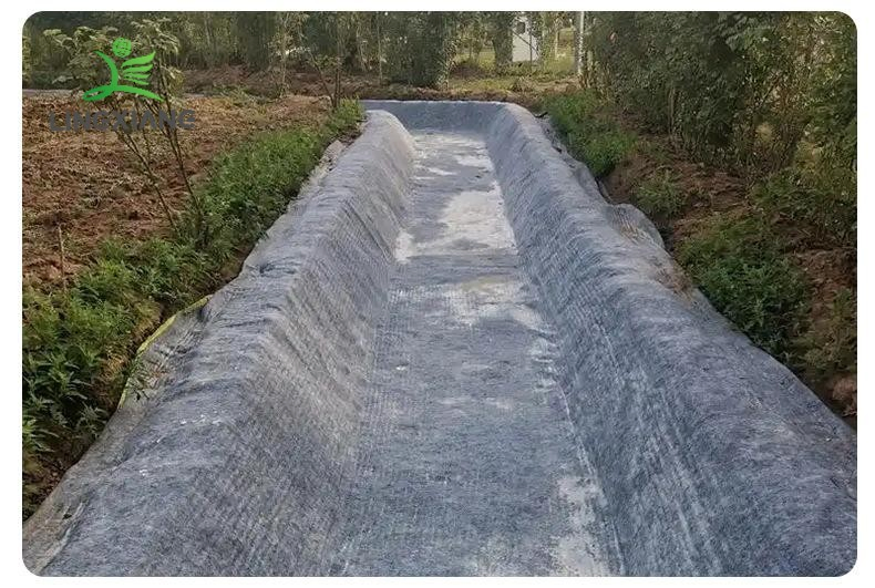 Water Ditch, High Strength Cement Blanket, Concrete Fiber Blanket, Mountain Slope Protection, Solidifying