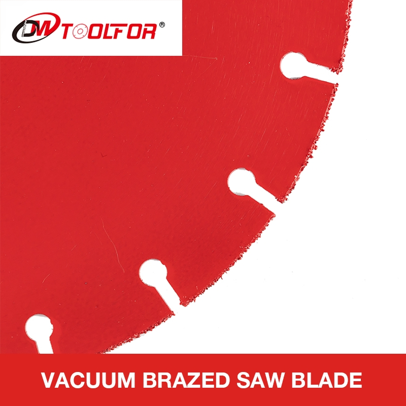 Hand Grinder Vacuum Brazed Diamond Saw Cutting Blade for Porcelain Metal Stone