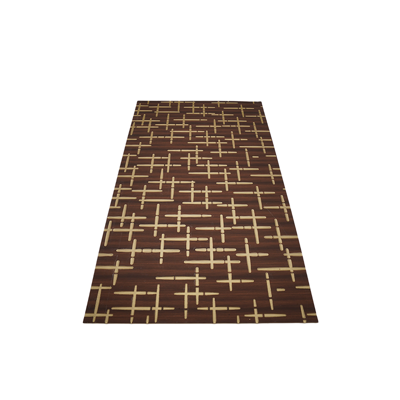 Wholesale Home Decor Interior Decoration Material 3D Fluted/Slat Charcoal Sheet Louvers Wall Covering PS Panel