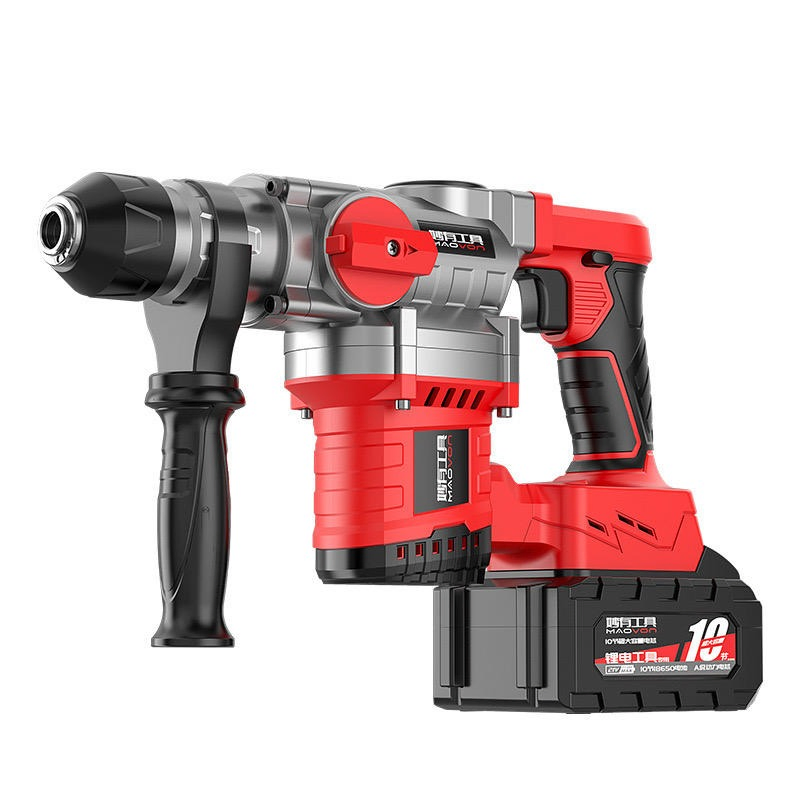 Rechargeable Electric Drill with Variable Speed and Impact Mode
