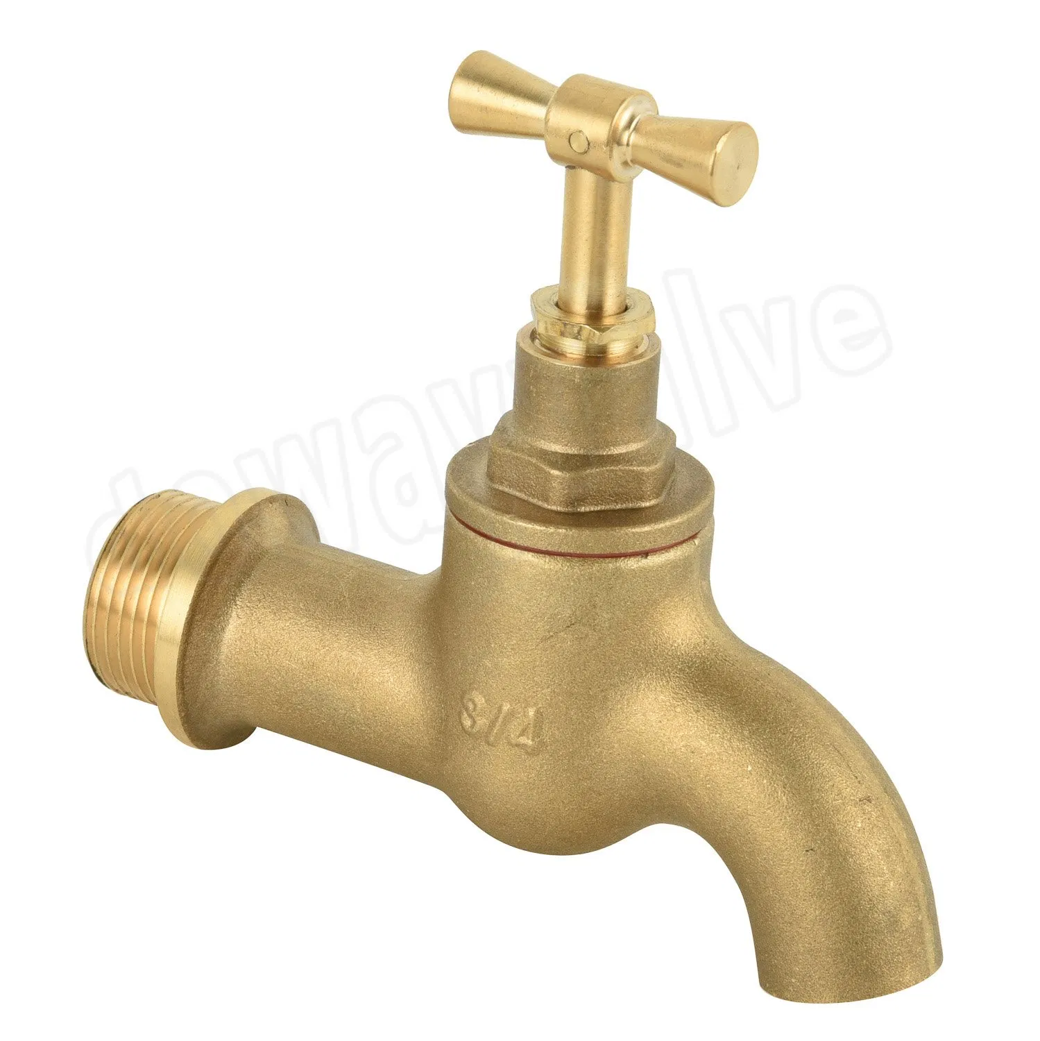 High Quality Cw617n Garden Hose Bib Water Bibcock with Brass T Handle