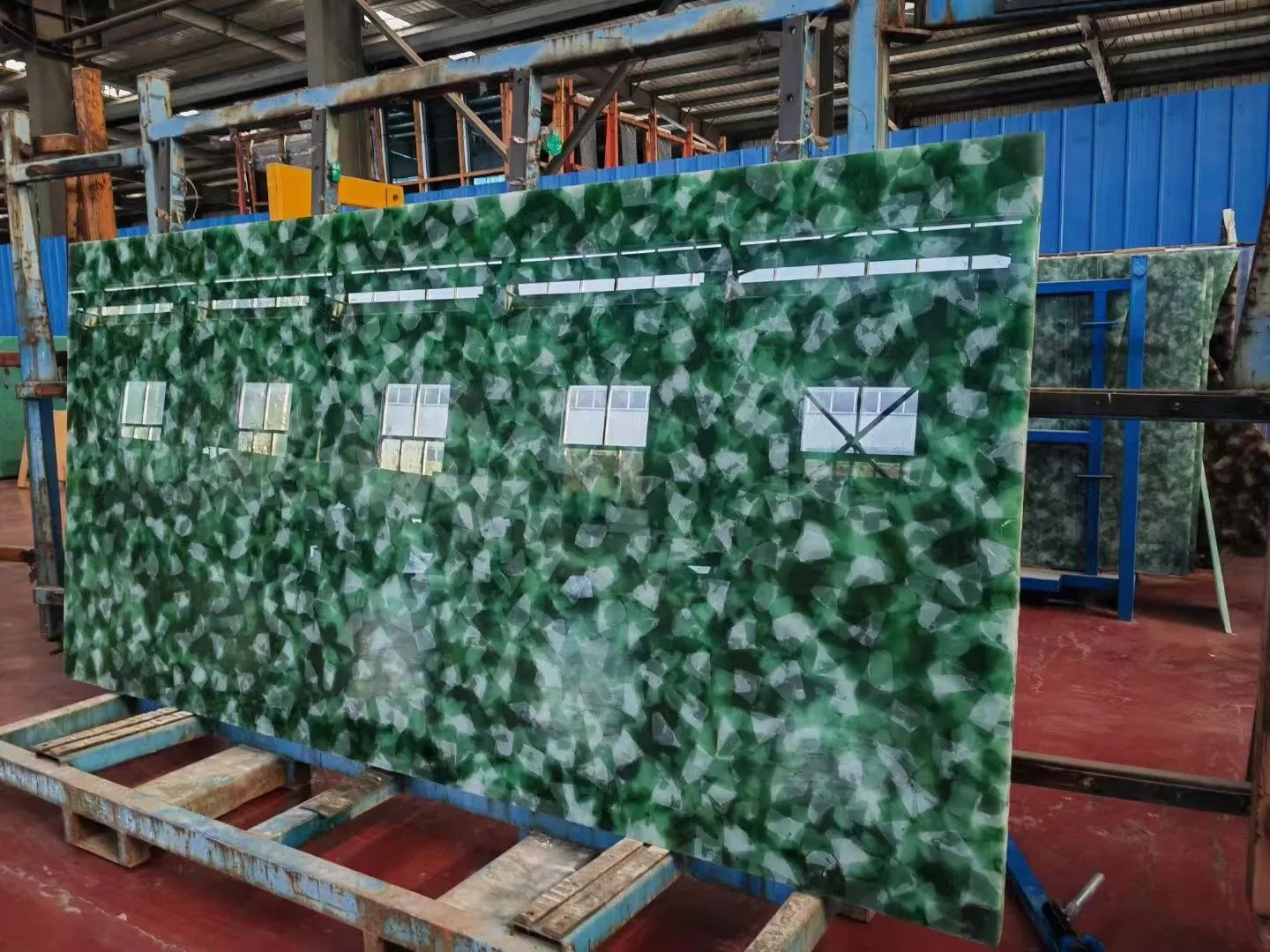 2024 Latest Rich Pattern Jade Decorative Glass