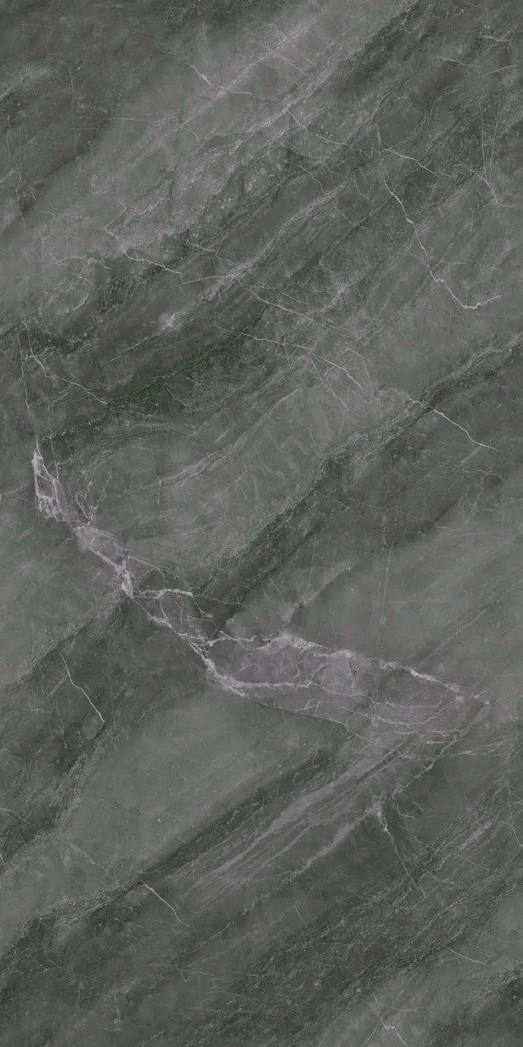 New Hotel, Villa, Mall Porcelain Tiles Palma Palm Green Artificial Thatch Glossy Floor Pattern