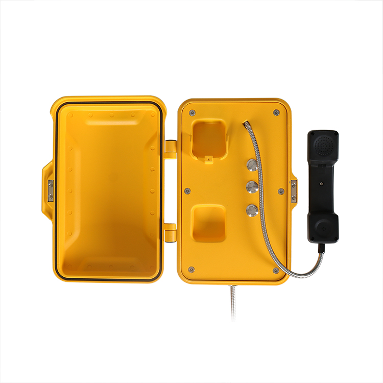 Heavy Duty Telephone Weather Resistant Telephone Waterproof Tunnel Telephone Mining