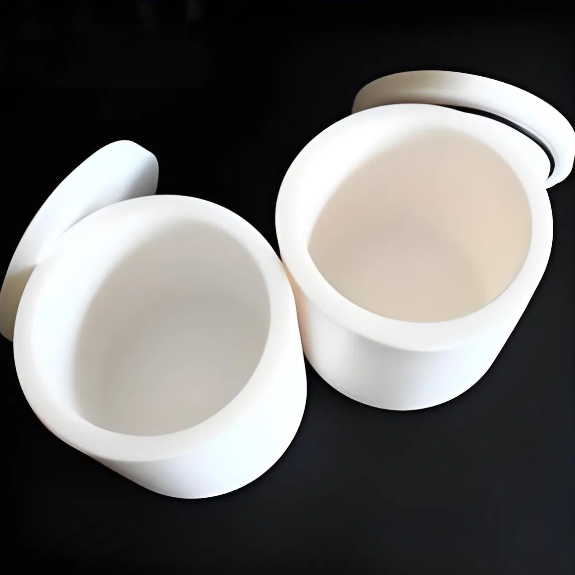 Cylindrical Zirconia Ceramic Mill Jars with Lid