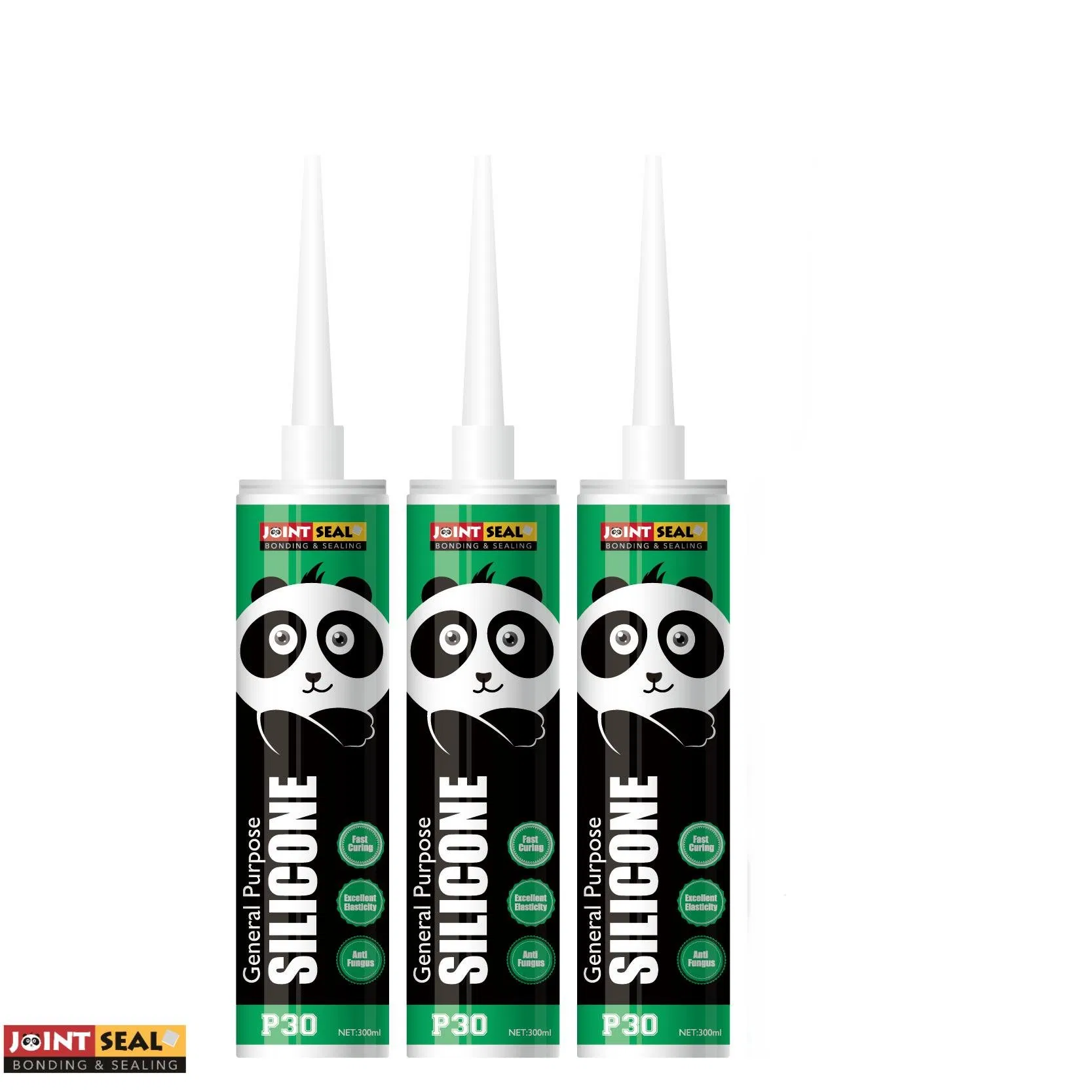 Water-Based Acid Acetic Acrylic Silicone Sealant 300ml 100% RTV Weatherproof Silicone Sealant