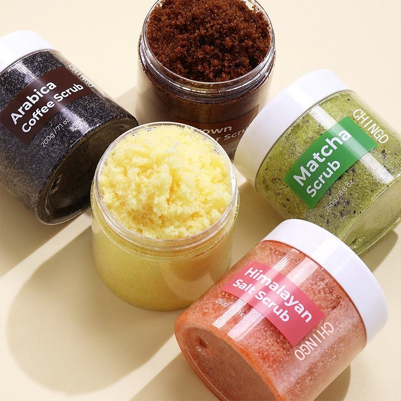 Natural Deep Cleansing Smoothing Whitening Exfoliating Body Scrub