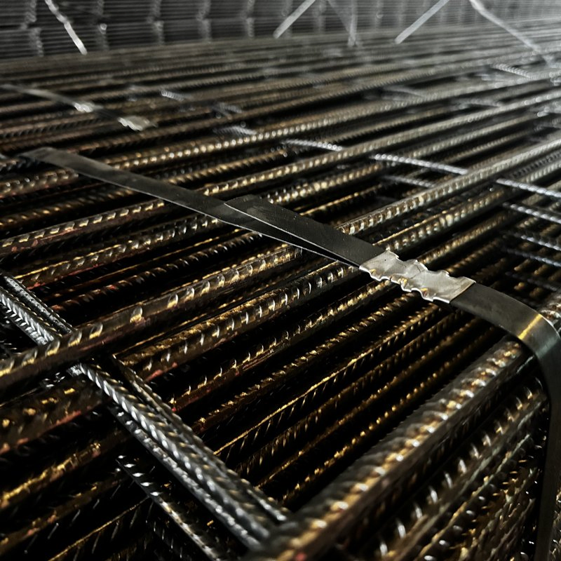 RWWM-008 Hot DIP Galvanizing Concrete Rebar Mattress Reinforcing Welded Metal Wire Mesh Panel