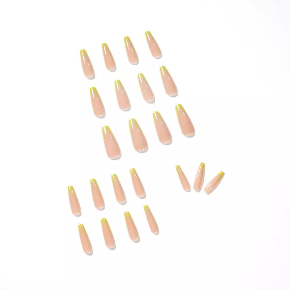 V Fashion Full-Face Fake Nails Acrylic Nails for Women