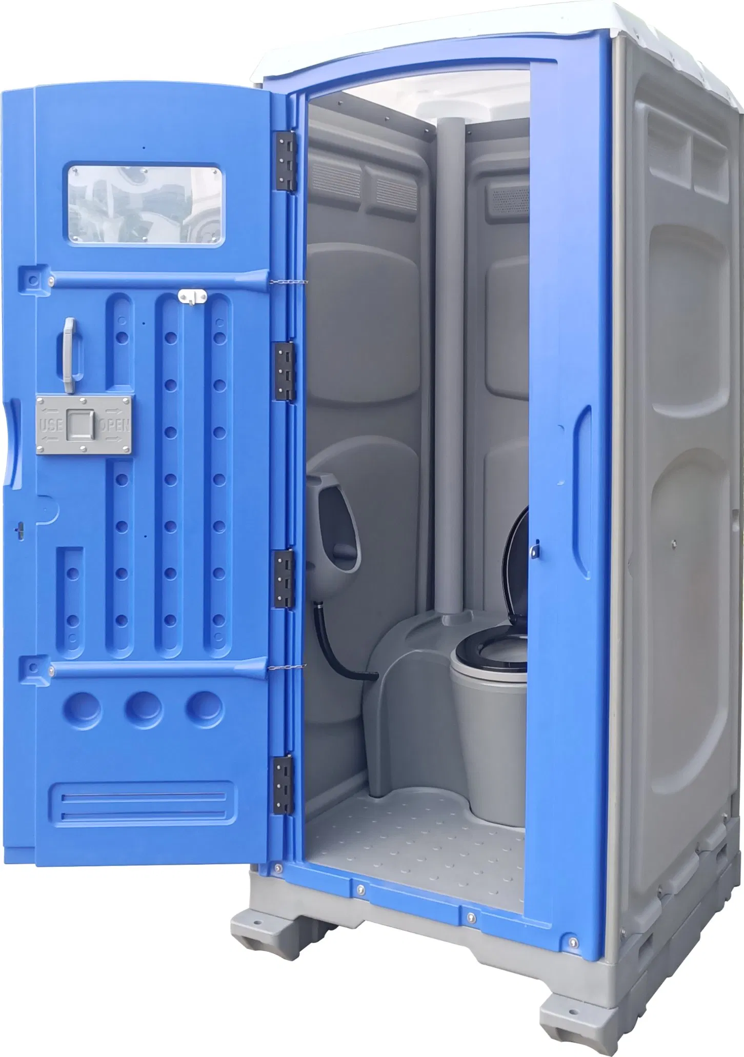 China Plastic HDPE Mobile Outdoor Portable Bio Chemical Water Tank Toilet for Construction Site