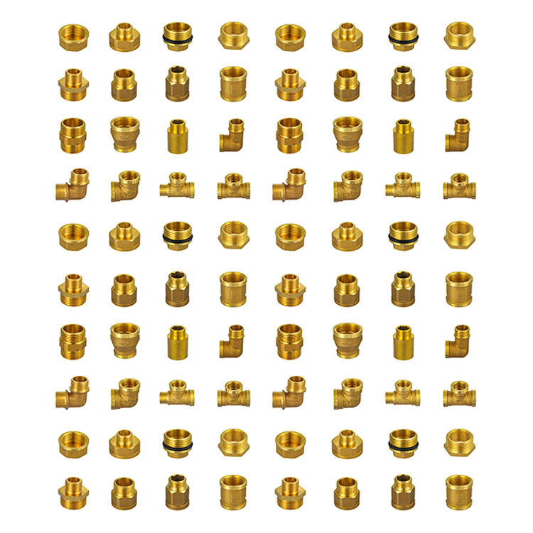 Ifan 1/2''-2'' Cw617 Equal Reducer Female Male Thread Brass Fitting