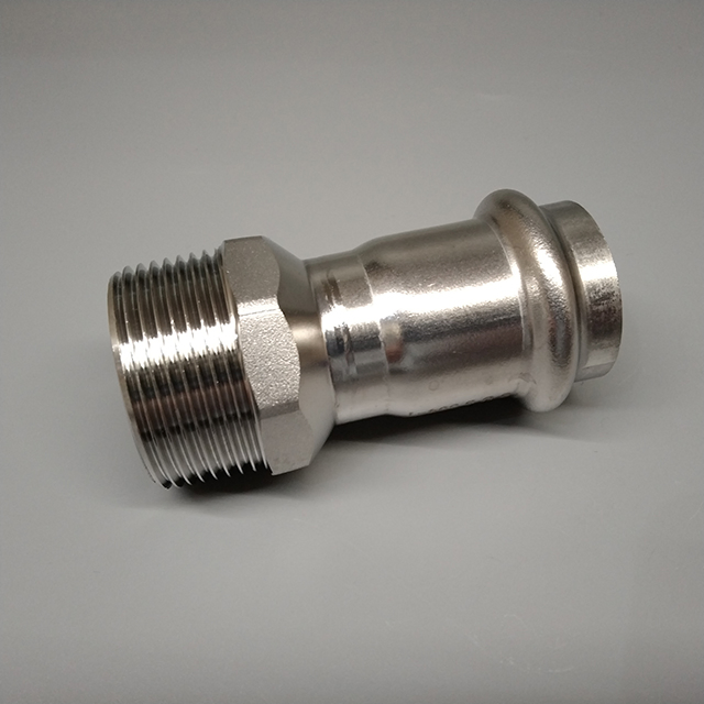 Manufacturer Wholesale Silver SS304 SS316 Threaded Male Female Stainless Steel Fitting Adapter