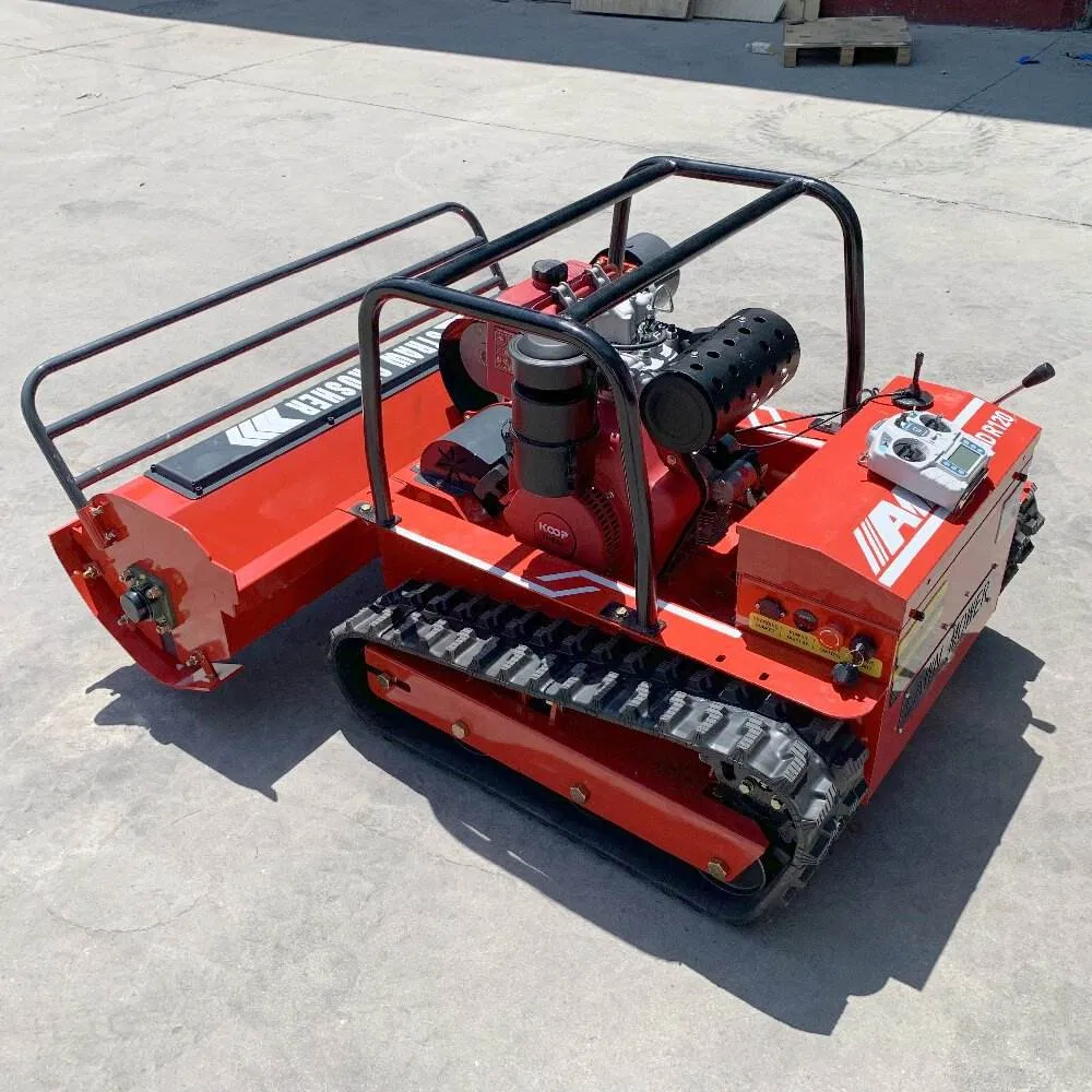 Mowers Garden Lawn Farm Fully Automatic Remote Control Crawler Lawn Mower Grass Shredder