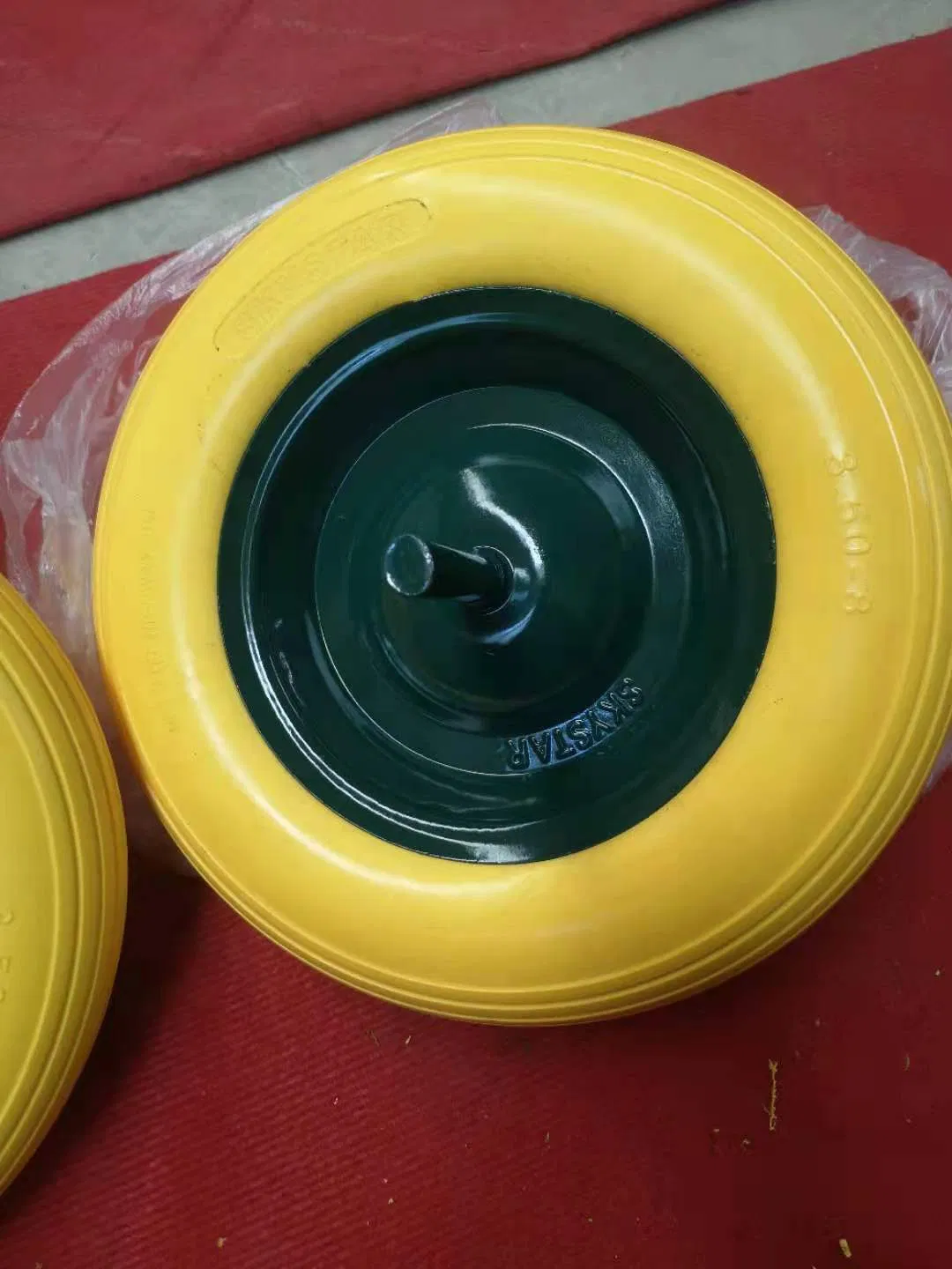 Ksystar Heavy Duty Flat Free PU Foam Wheels