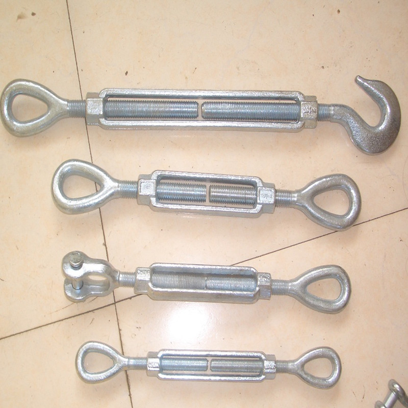 Galvanized Us Type Wire Rope Turnbuckle