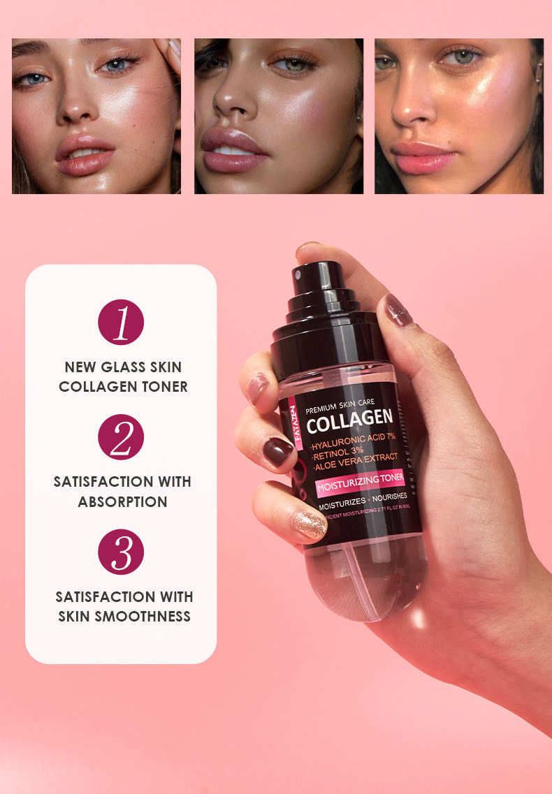 Custom Label OEM Acne Remover Whitening Moisturizing Brightening Search Pore Acid 7% Retinol 3% Facial Toner